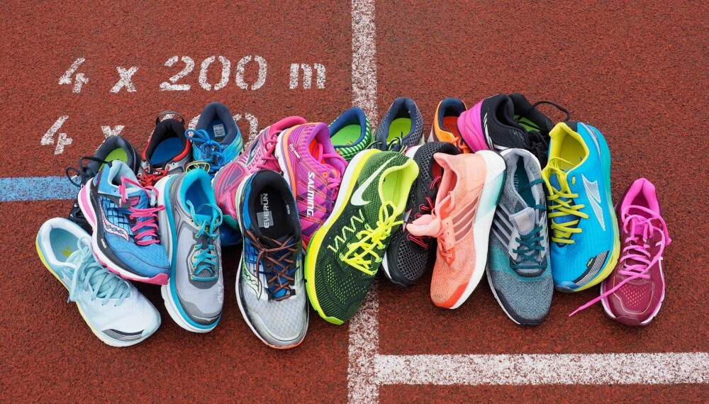 10 sko: Adidas og Saucony kommer best ut i testen av mengdetreningssko. FOTO: Petter Berg 10 sko: Adidas og Saucony kommer best ut i testen av mengdetreningssko. FOTO: Petter Berg