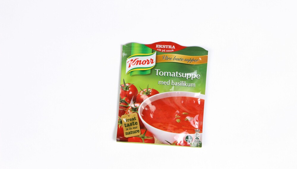 TEST AV TOMATSUPPE: Vi har testet 12 ulike tomatsupper. FOTO: Bjørn Inge Karlsen