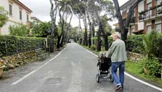 FAMILIEFERIE I ITALA: Drar du over en lengre periode, kan du være så heldig at familie ønsker å bli med på deler av turen. FOTO: Marte Lindstad Næss.