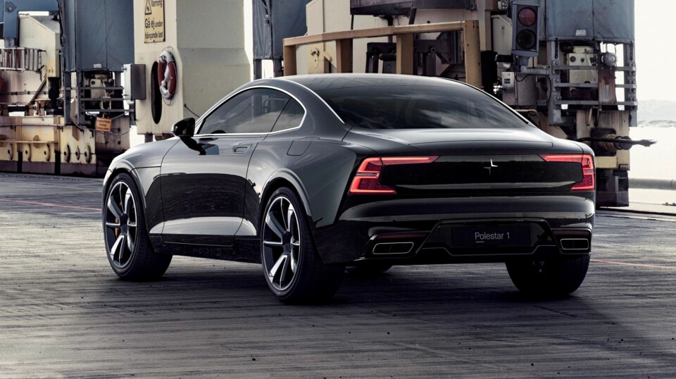 Polestar 1 med 600 hk og 1000 Nm.