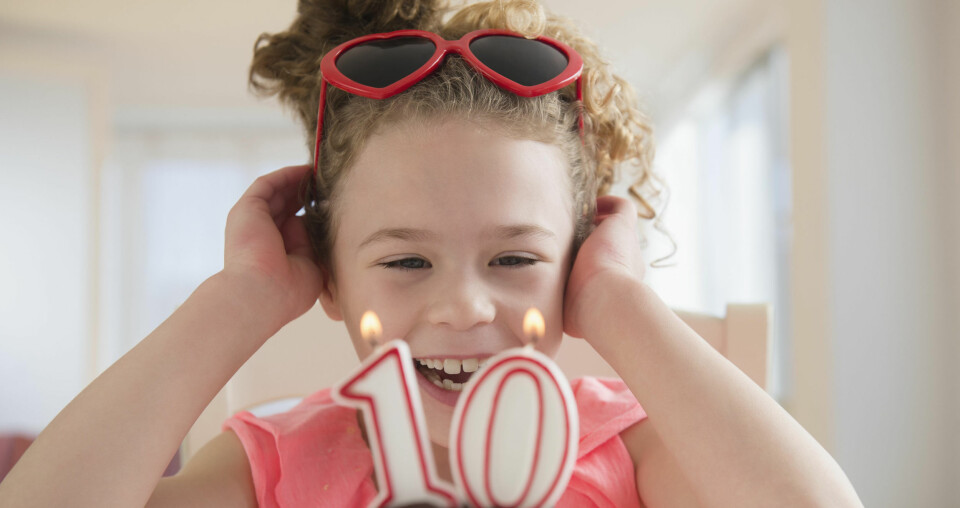BURSDAGSLEKER: Her får du tips til bursdagsleker for barnet som fyller 10, 11, 12 eller 13 år. FOTO: Getty Images.