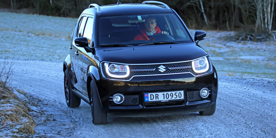 XXS: Suzuki Ignis er 370 cm kort. (FOTO: Terje Bjørnsen)