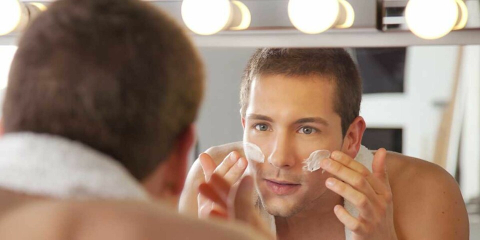 HUDPLEIE FOR MENN: Selv om det er en markant forskjell på huden til menn og kvinner, har menn like mange fordeler ved å ta vare på huden sin. Foto: Gettyimages.com.