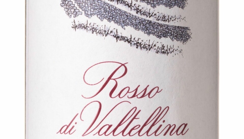 GODT KJØP: Nino Negri Rosso di Valtellina 2016. Foto: Vinmonopolet