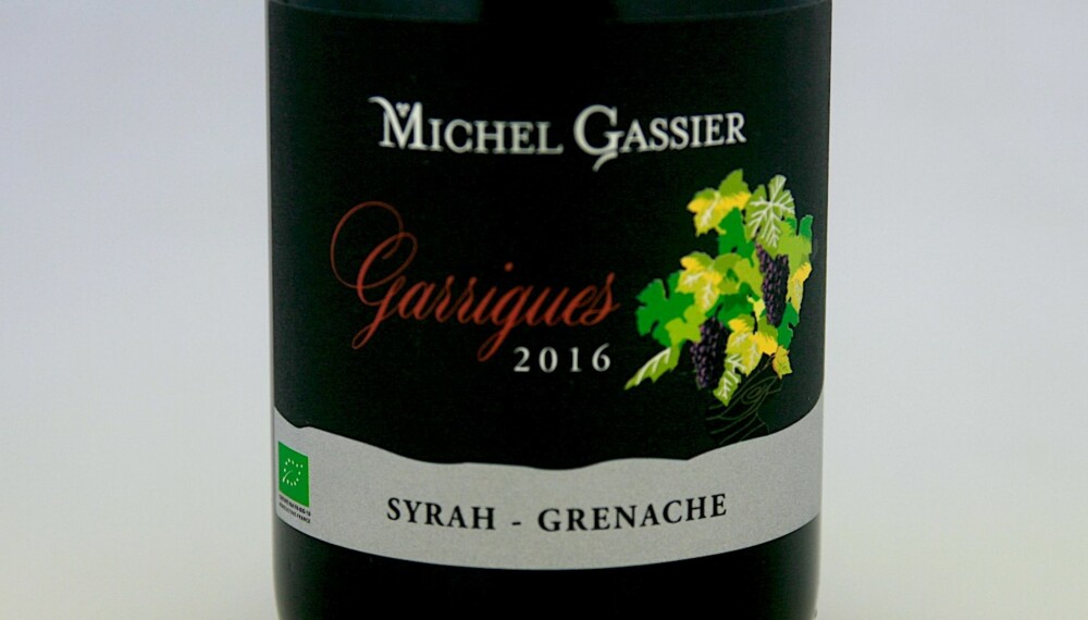 GODT KJØP: Gassier Garrigues 2016. Foto: Arnie Stalheim GODT KJØP: Gassier Garrigues 2016. Foto: Arnie Stalheim