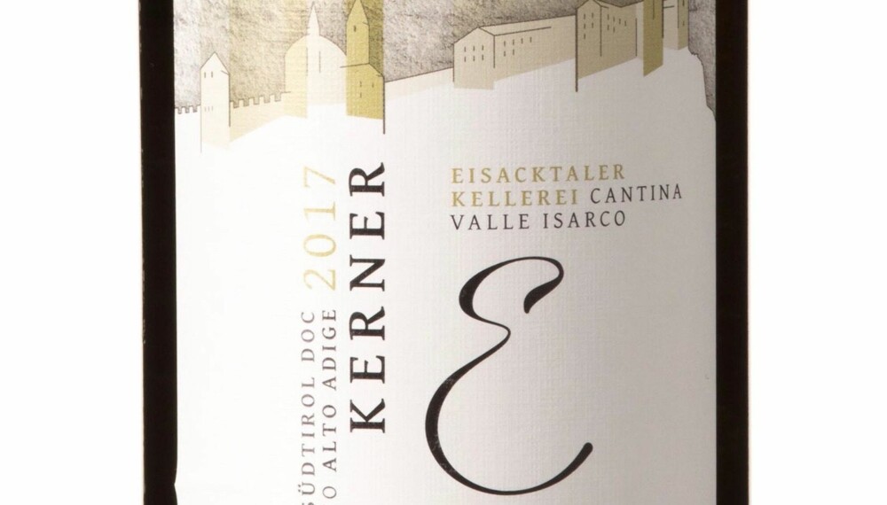 GODT KJØP: Valle Isarco Kerner Alto Adige 2017 GODT KJØP: Valle Isarco Kerner Alto Adige 2017