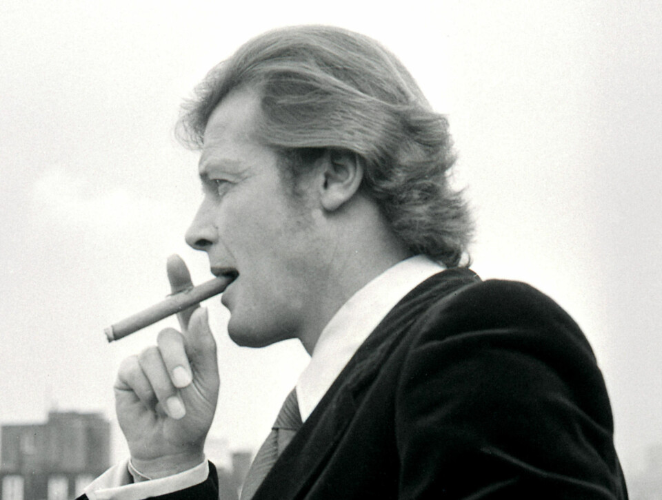 JAMES BOND: Roger Moore spilte agent 007 i sju filmer på 1970- og 80-tallet.