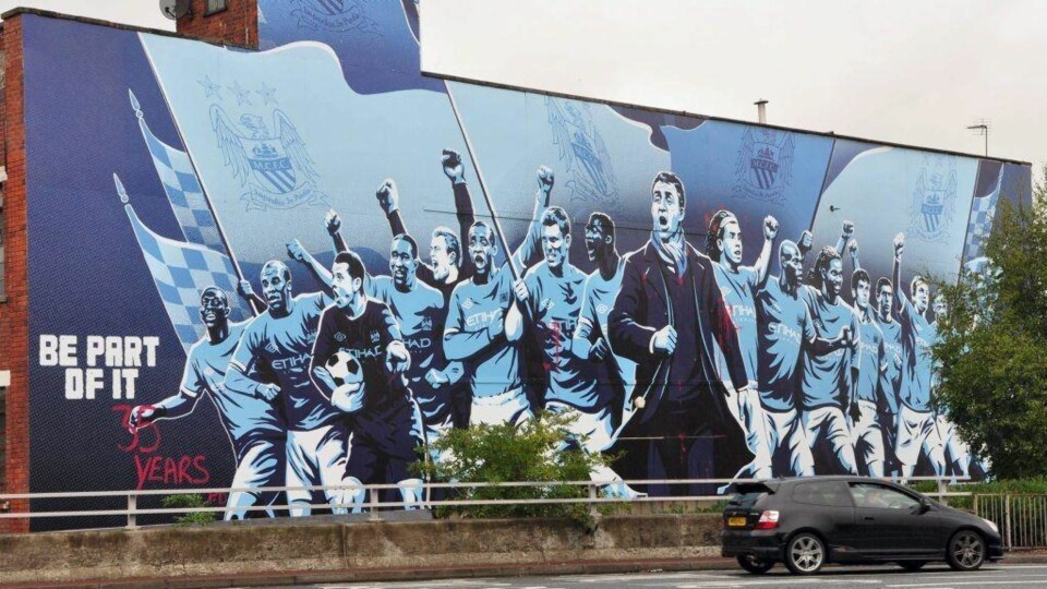 United-fansen var her