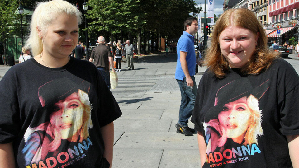 – Madonna bor over oss