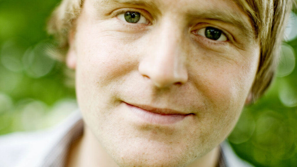 Askil Holm ble pappa