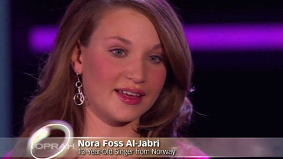 I kveld synger norske Norah på Oprah