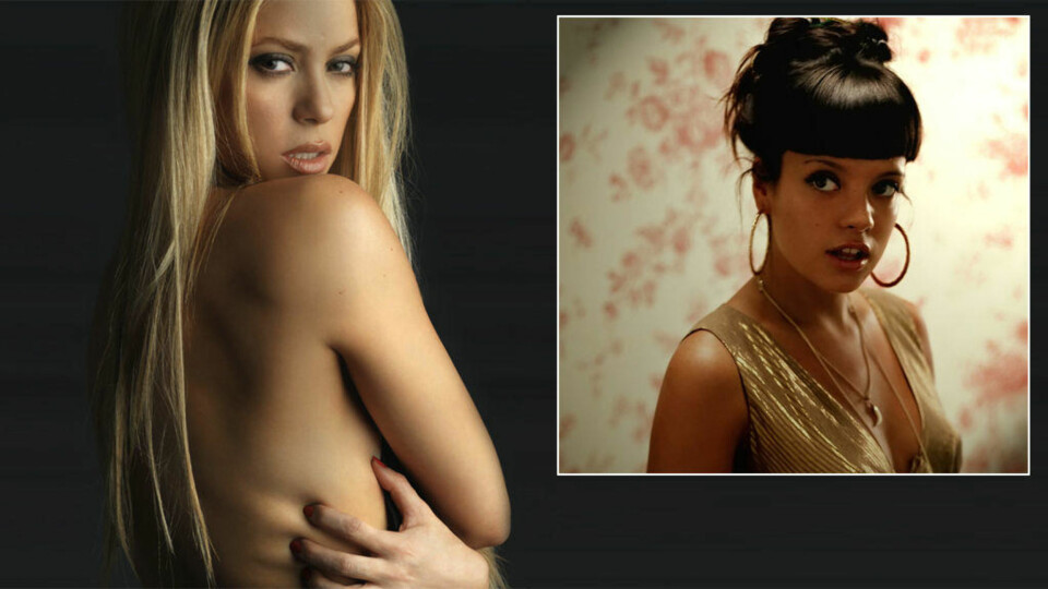 Shakira liker det Lily Allen hater