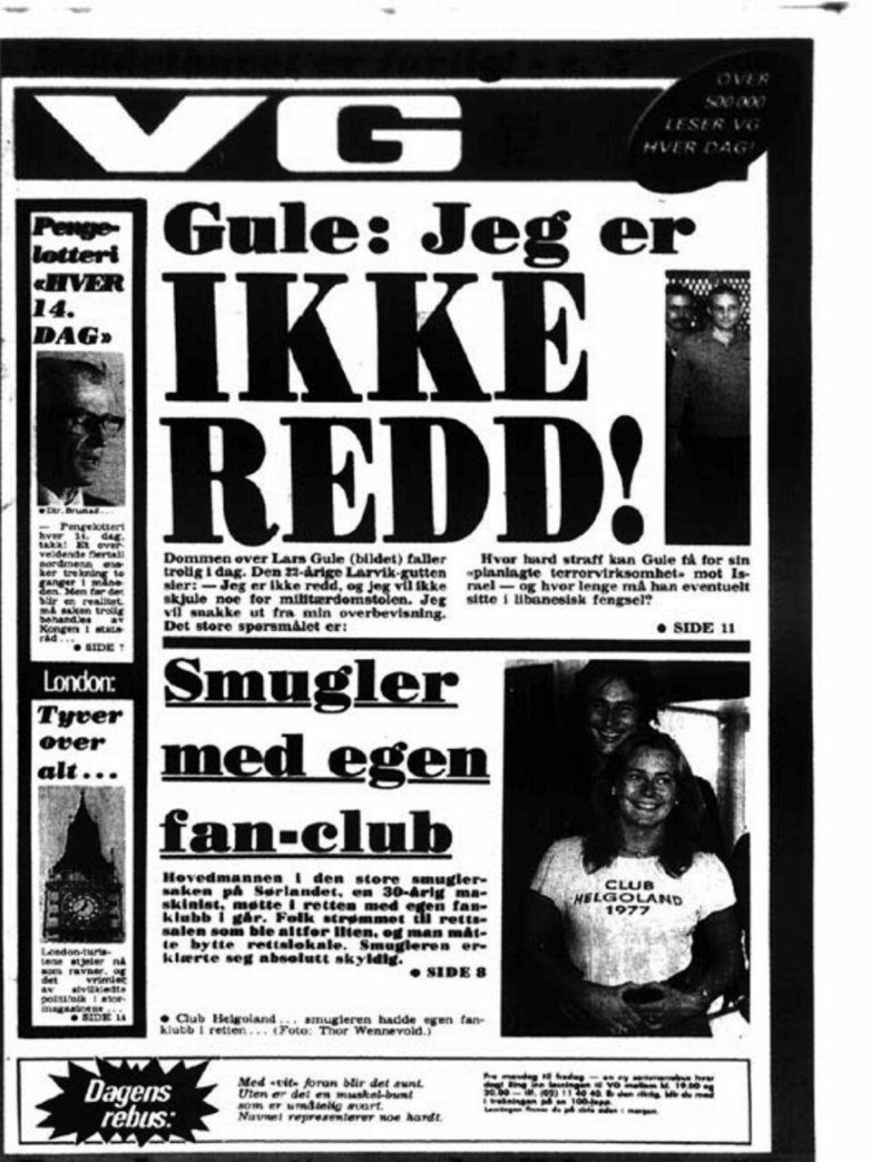 «Norges første internasjonale terrorist»