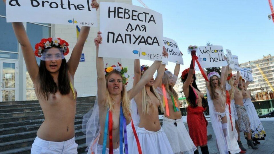 - Ukraina er ikke et horehus
