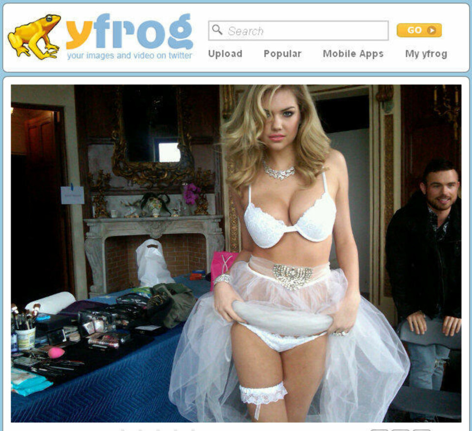 Kate Upton trenger ingen bikini