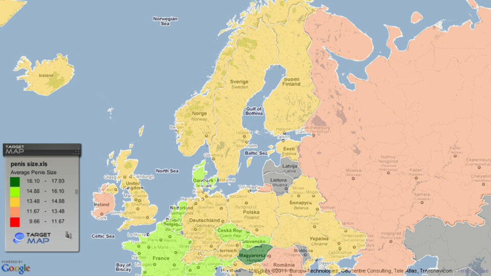 Hvilket folk har størst penis?