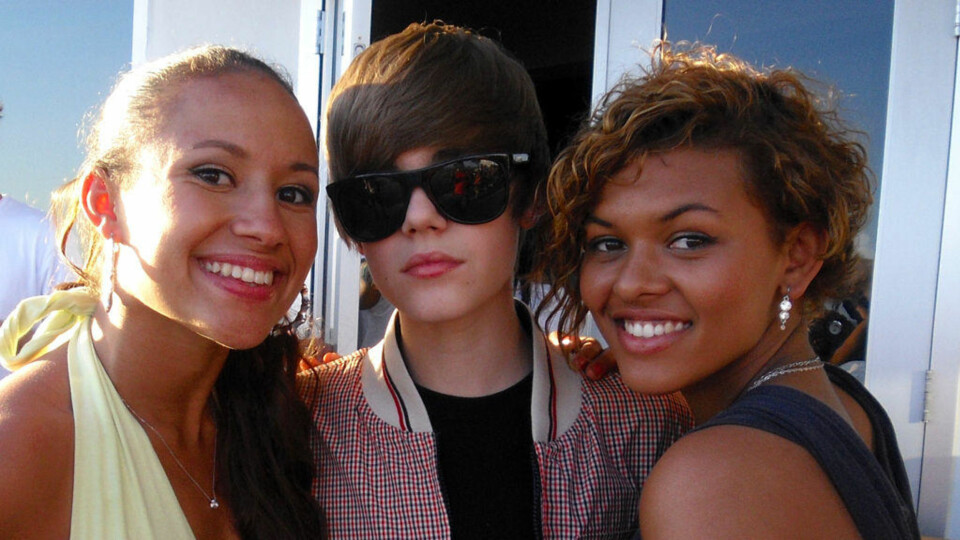 To norske jenter for Justin Bieber