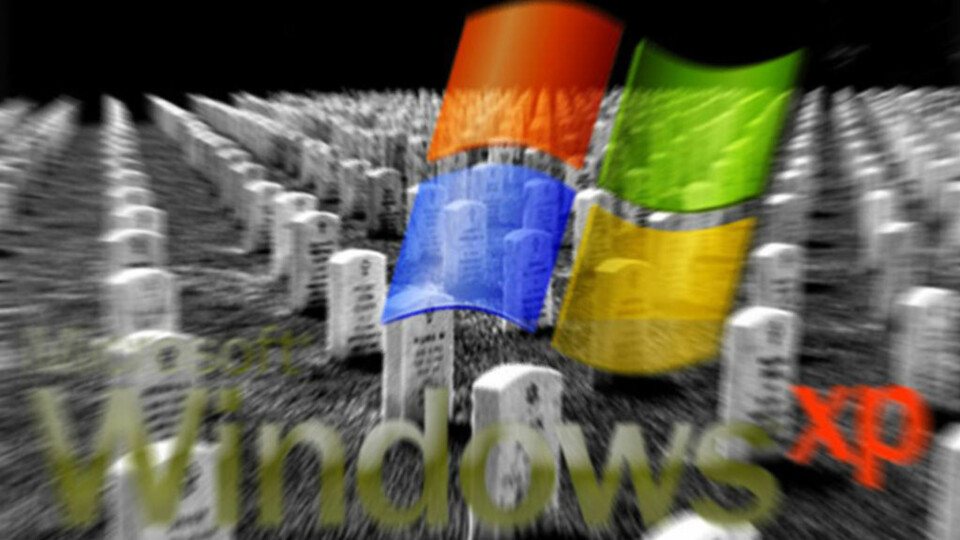Advarer mot å bruke Windows XP