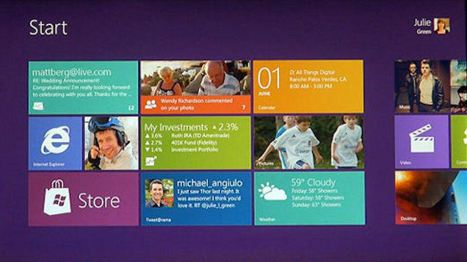 Slik blir Windows 8