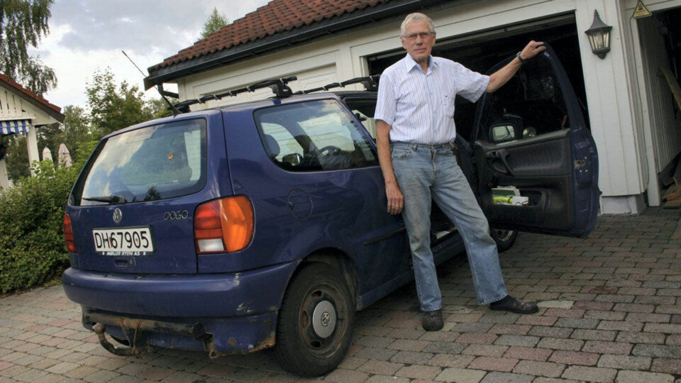 Får regning uten å ha passert