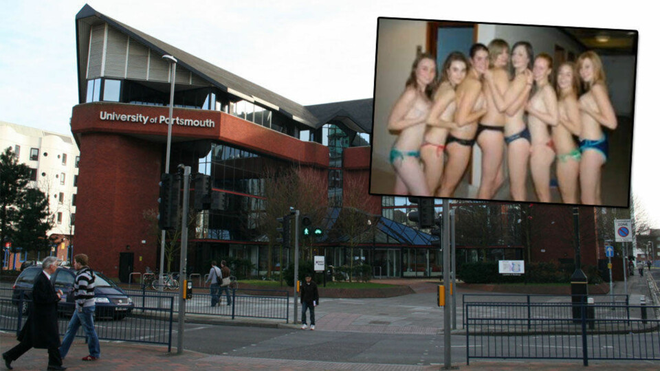 Studentkalender ble porno