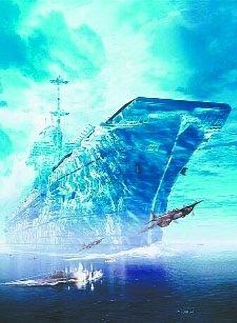 <b>BÅT AV IS: </b>HMS Habbakuk skulle lages av is...