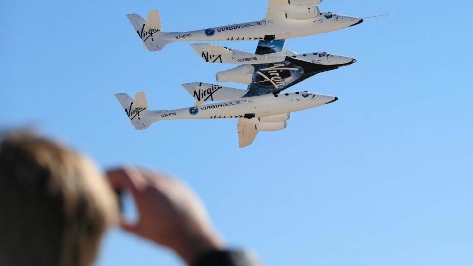 - SpaceShipTwo falt som en stein