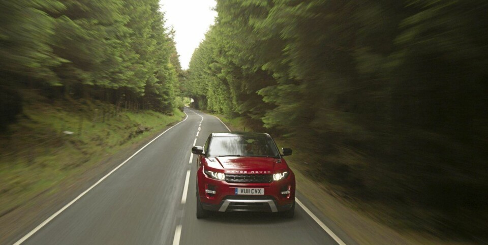 Rå test av Range Rover Evoque