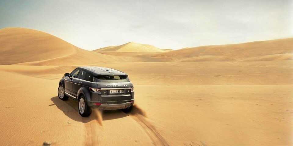 Rå test av Range Rover Evoque