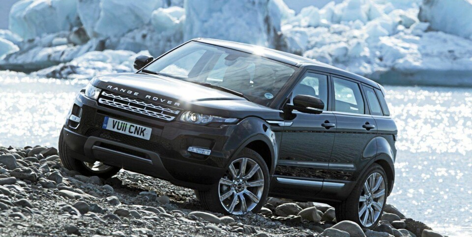 Rå test av Range Rover Evoque