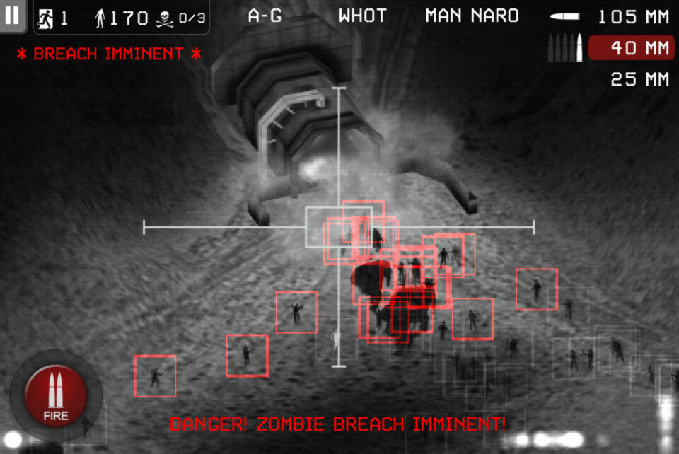 Gratis zombie-spill til iPhone og iPad