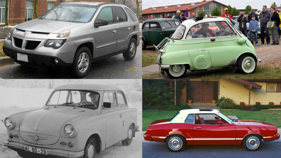 Tidenes 20 verste biler