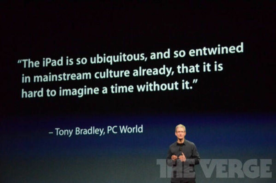 Her er nye iPad