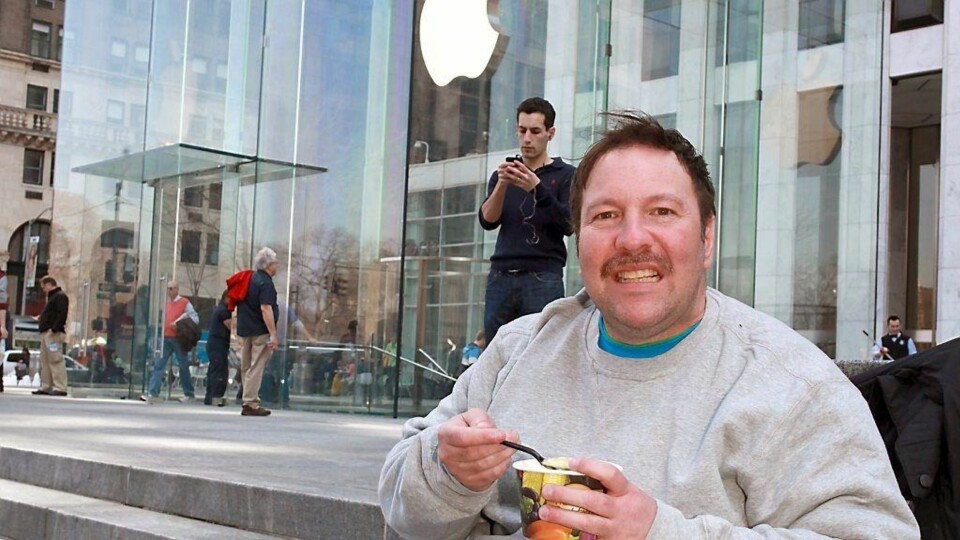 Alene i kø for iPad 3