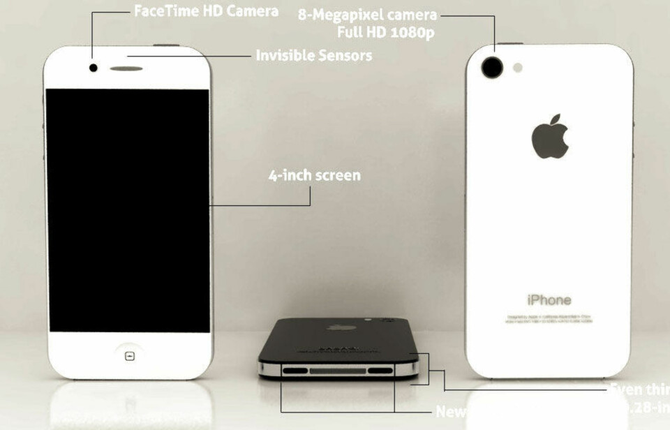 - Iphone 5 får kjempeskjerm