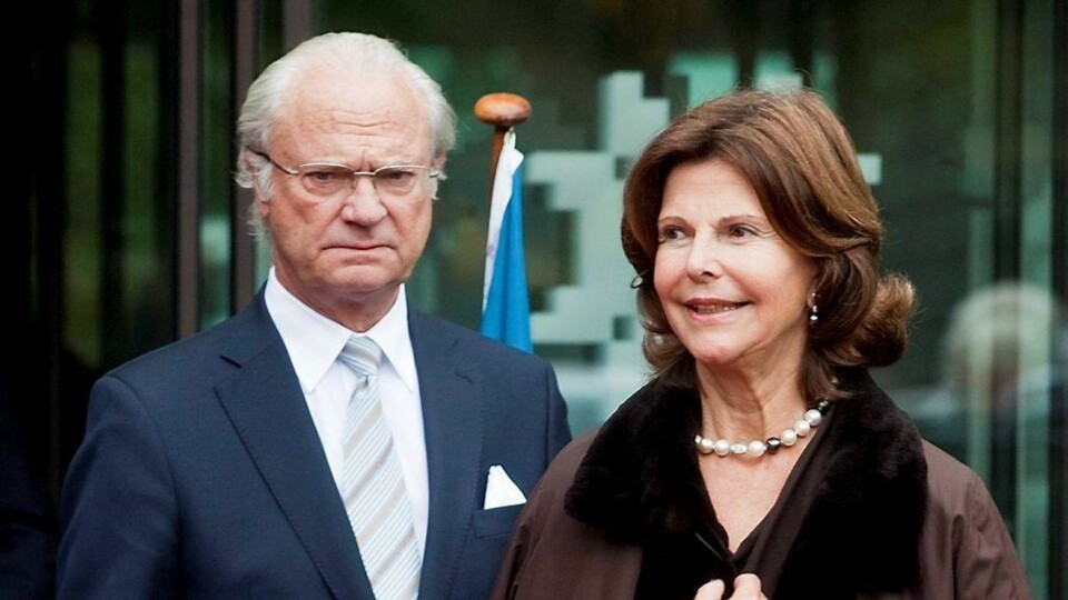 Silvia kom uten giftering