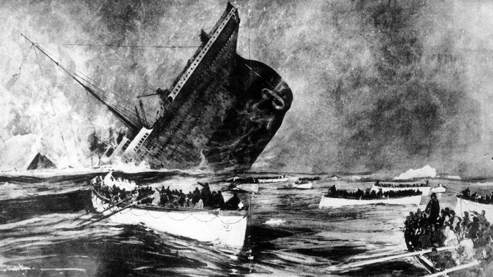 Overlevde tre «Titanic»-forlis