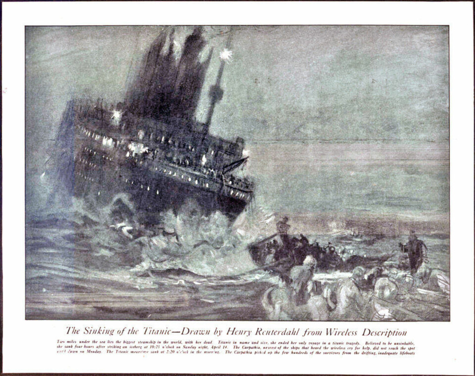 Overlevde tre «Titanic»-forlis