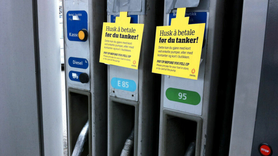Amerikanske tilstander på norske bensinstasjoner