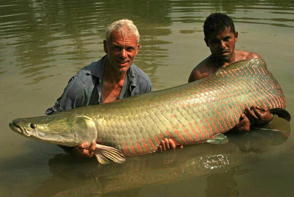 Sjekk den monsterfisken!