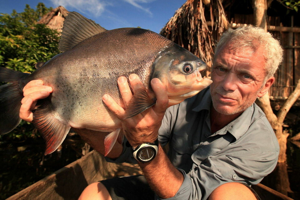 Sjekk den monsterfisken!