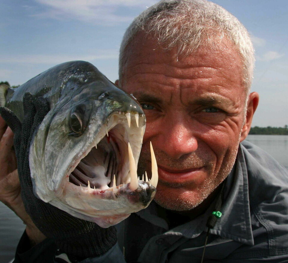 Sjekk den monsterfisken!