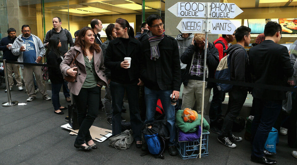 Se bildet Apple ikke viser deg