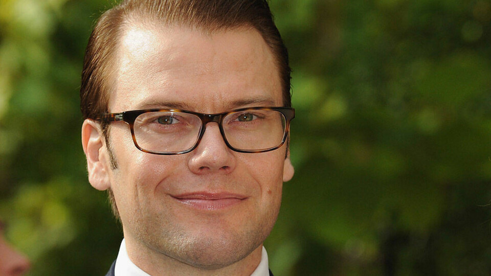 Prins Daniel inntok hjembyen