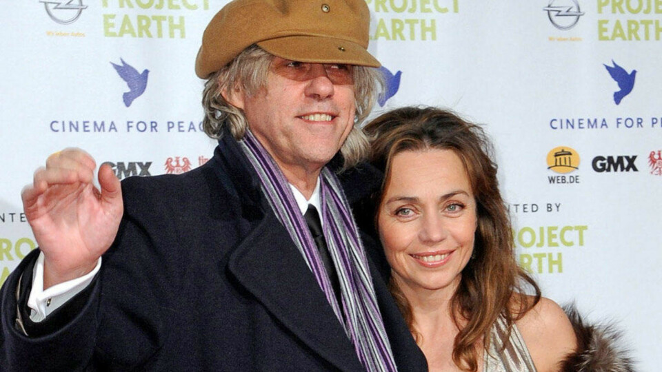Bob Geldof skal ha fridd til sin Jeanne Marine etter at datteren Peaches døde av en overdose heroin bare 25 år gammel.