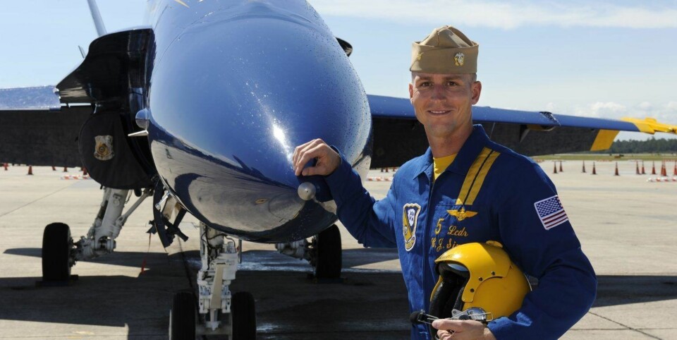 Han er US Navy's stolthet
