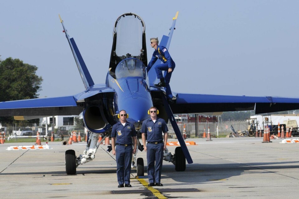 Han er US Navy's stolthet