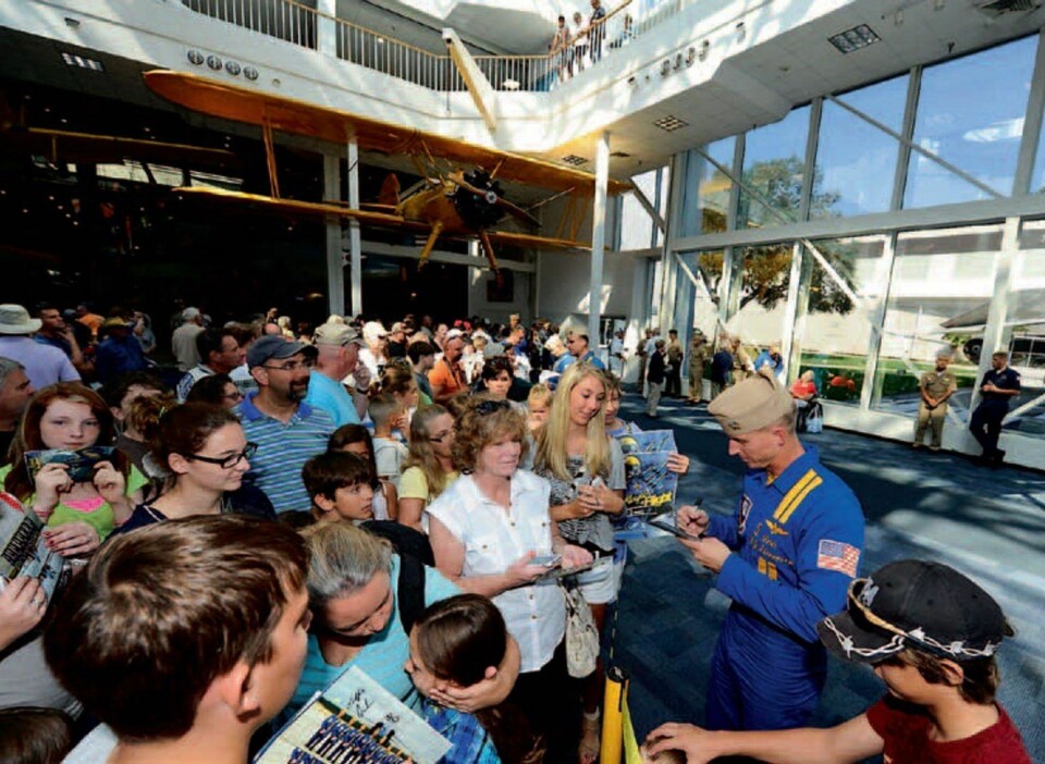 Han er US Navy's stolthet