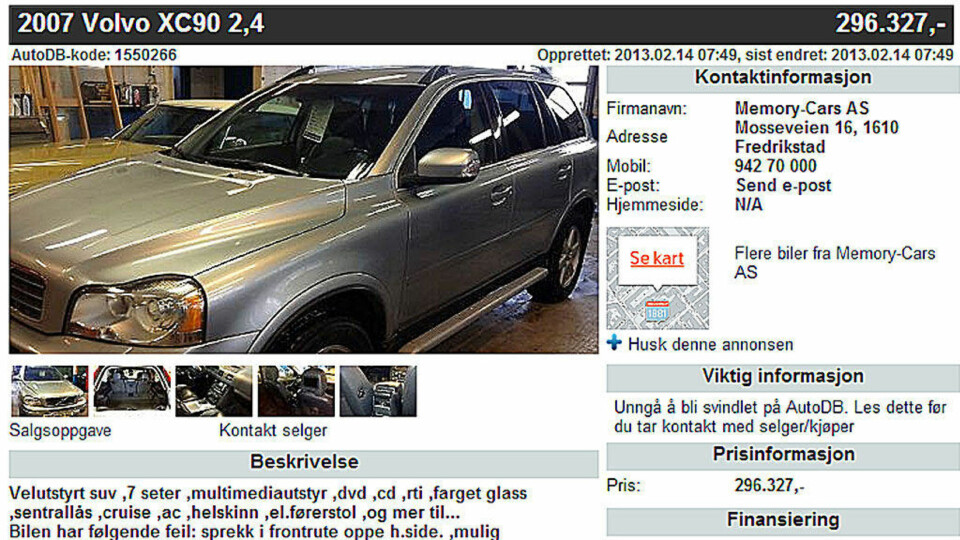 Jo - du kan få luksus-SUV til under 300.000 kroner