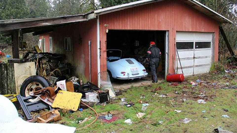 Porsche 356: Se hva som dukket opp i skuret